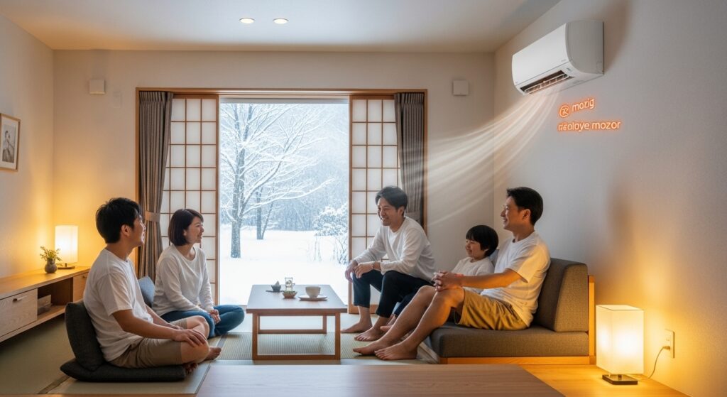 【冬】暖房はつけっぱなしの方が電気代を抑えやすい？