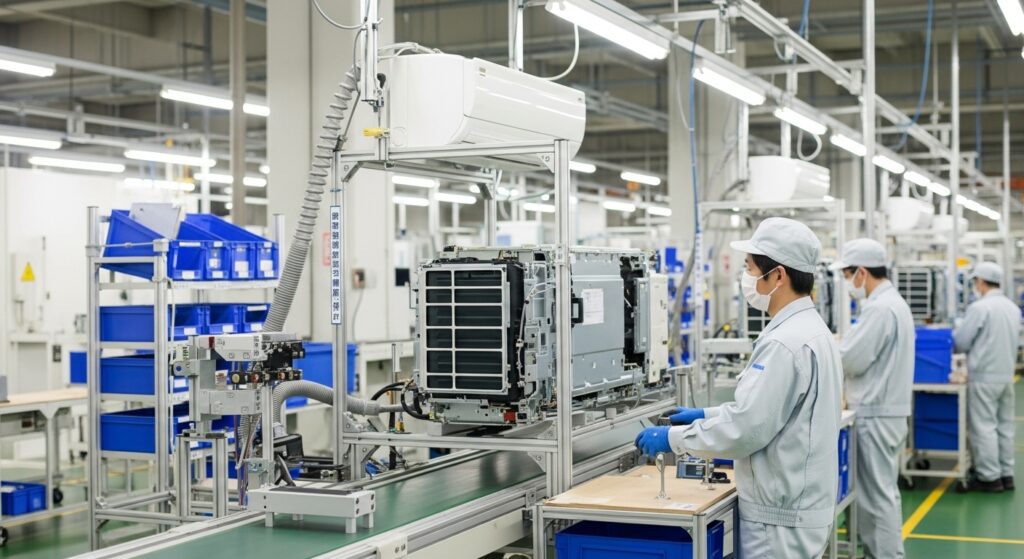 国内生産へのこだわりと効率化