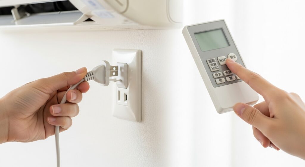 自分でできる!エアコンリセット方法とは?