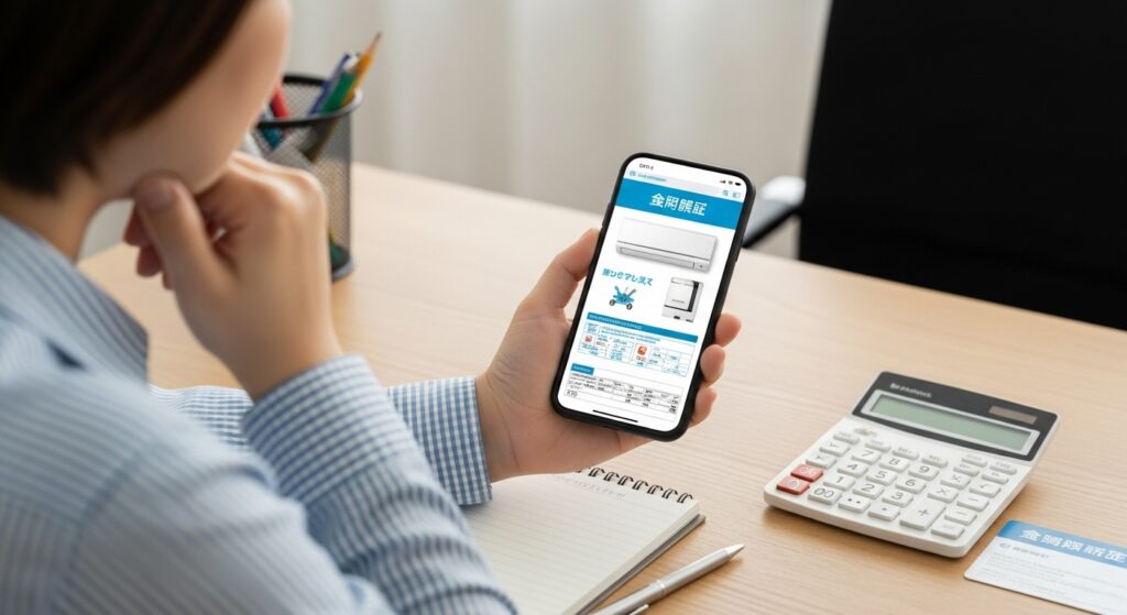 修理依頼の前に確認すべきこと、費用は?
