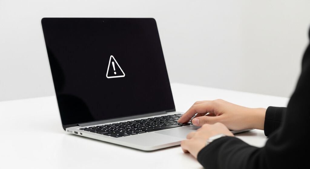 Macで「USBアクセサリが無効です」と表示された時の対処法