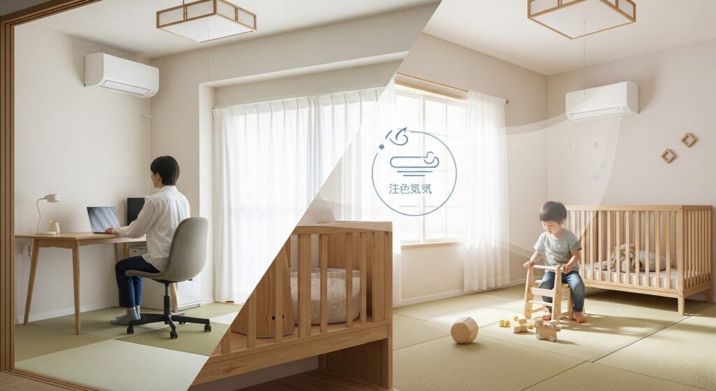 3畳書斎や子供部屋に最適な機能