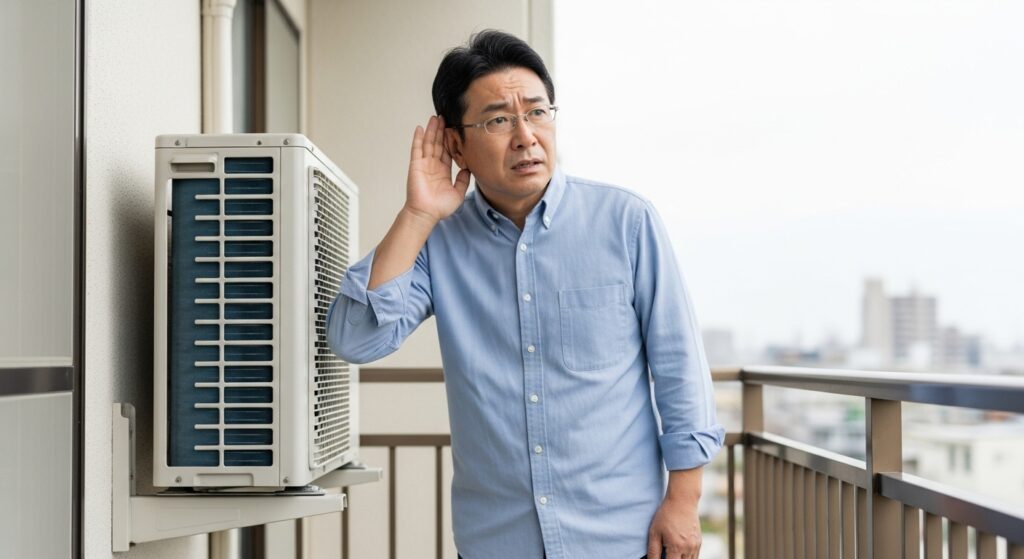 「異音がする」は危険信号?コンプレッサー故障の症状