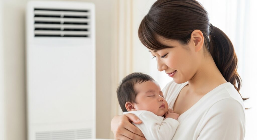 赤ちゃんやアレルギー体質の家族がいる家庭の注意点