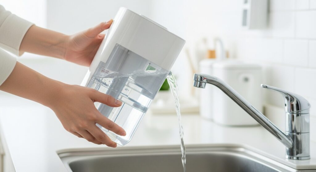 毎日】絶対に欠かせない習慣:排水タンクを空にする