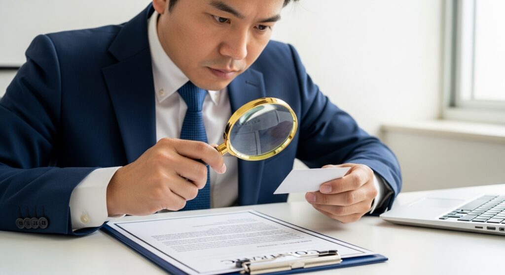 悪質な業者の見分け方