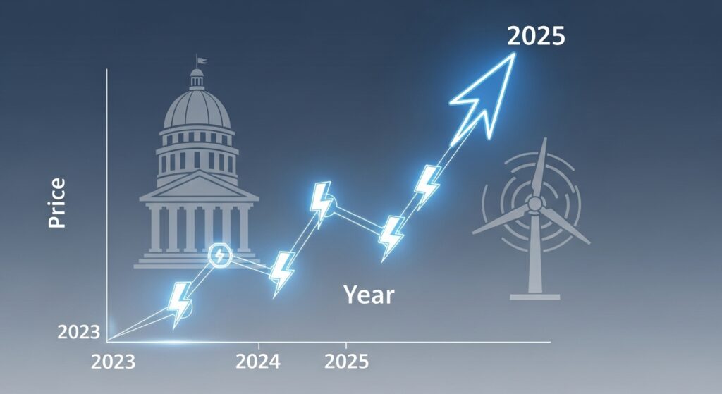 2025年に知っておくべき電気料金の値上げ要因