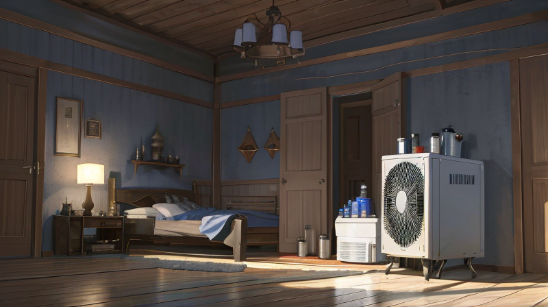 エアコンとの併用で効率アップ