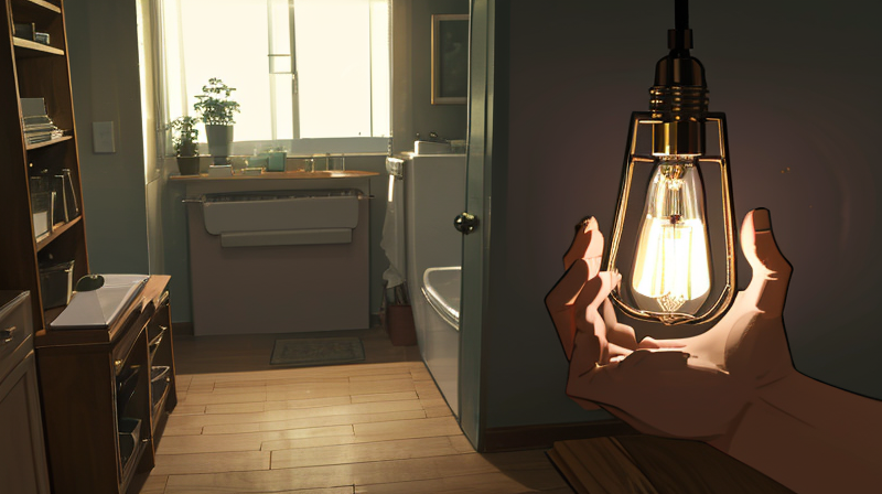 LED常夜灯への交換で節約