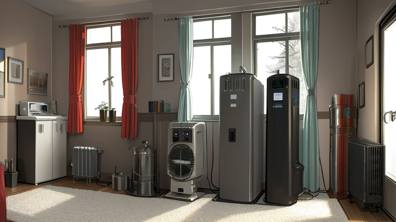 電気ストーブの種類と特徴