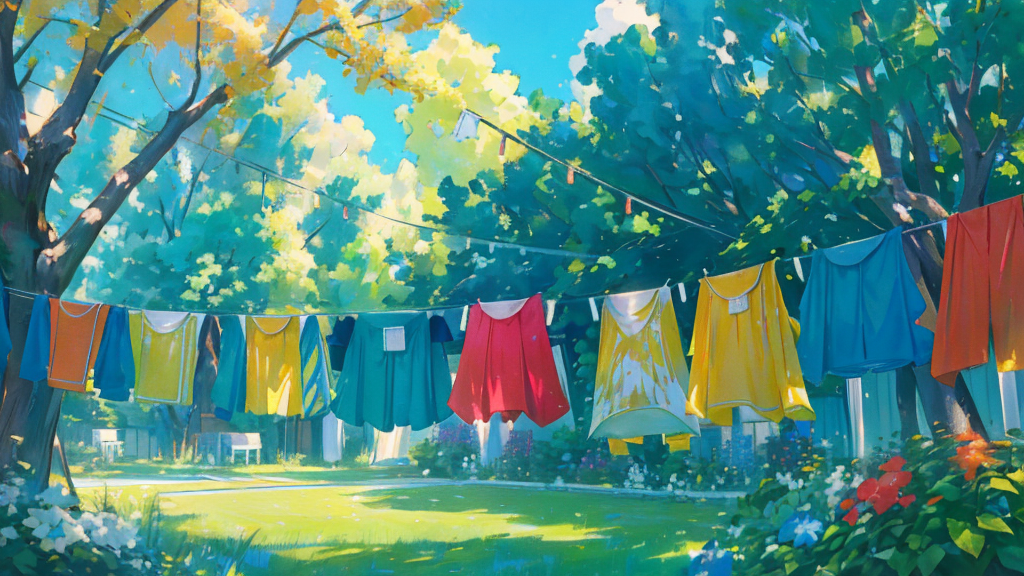 自然乾燥や外干しを組み合わせた節電の工夫