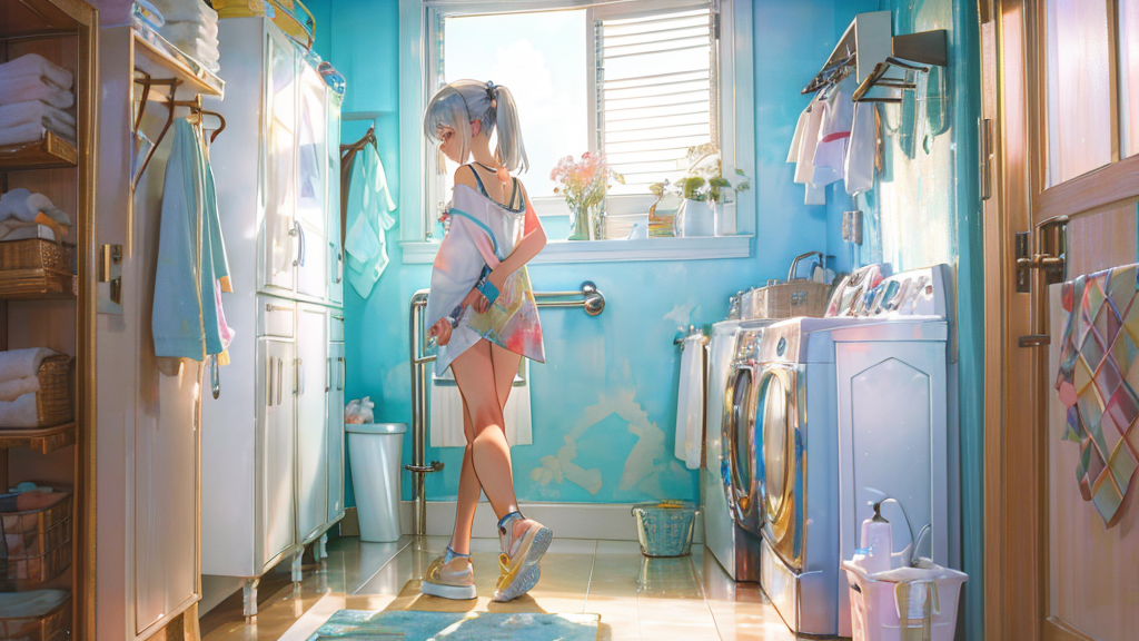 サーキュレーター併用と浴室内水分除去による節約