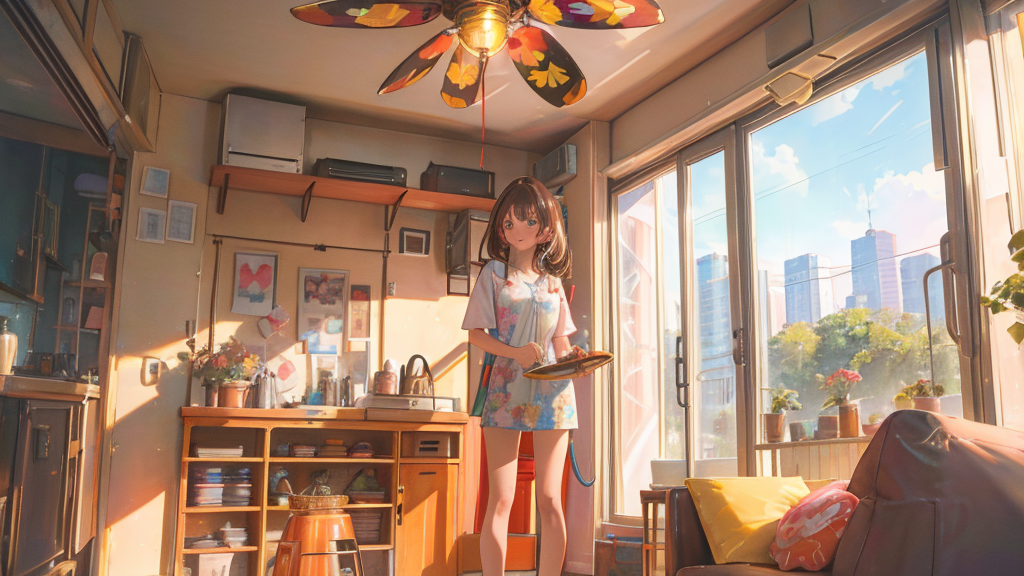 サーキュレーターや扇風機との併用で冷暖房効率を高める