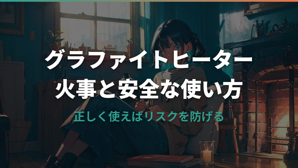 アラジン グラファイトヒーターの火事リスクと安全な使い方ガイド