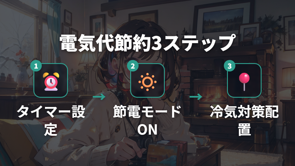かるポカの電気代を節約するコツ タイマーと節電モードの使い方