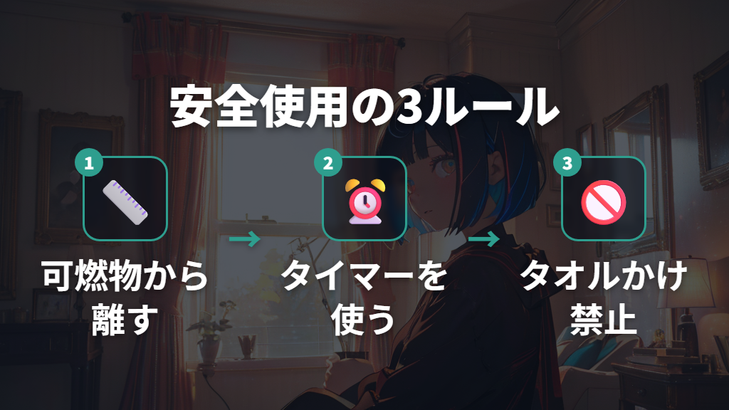 日常使いで火事・やけどを防ぐ設置と使い方のチェックポイント