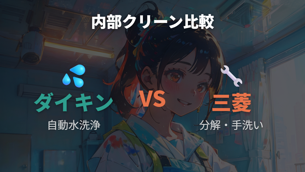 内部クリーン・フィルター性能を比較する