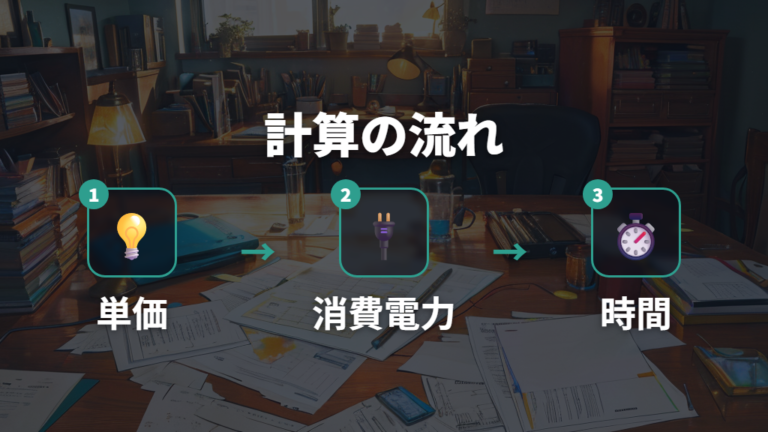 電気代の計算に使う単価と最大消費電力の見方