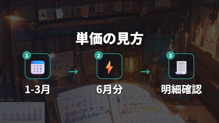 調整単価の決まり方は1月から3月の燃料価格が基準