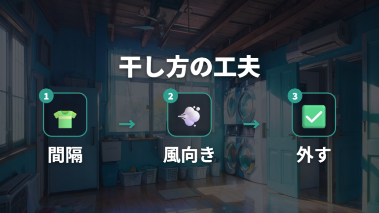 電気代を抑える使い方は風と干し方を整える