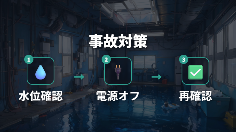 水槽ヒーターの事故対策は水位と空焚き確認から