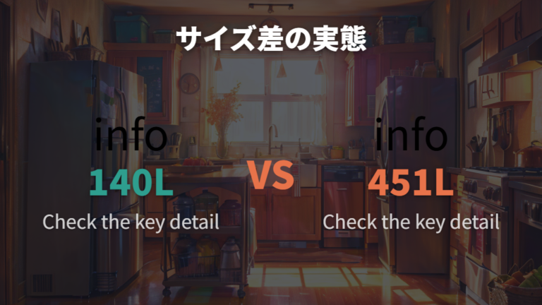 容量別の電気代の違いは大きさだけで決まらない
