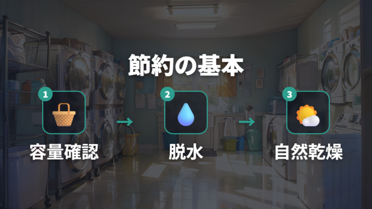 乾燥機の電気代を抑えるコツは容量と脱水から始める
