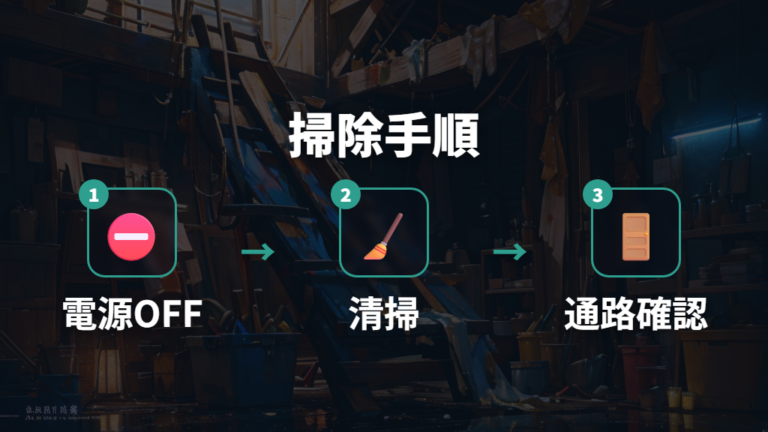 フィルター掃除と置き場所を見直す手順