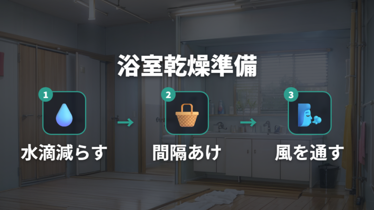 浴室乾燥で乾燥機の電気代を抑えるコツは使う前の準備