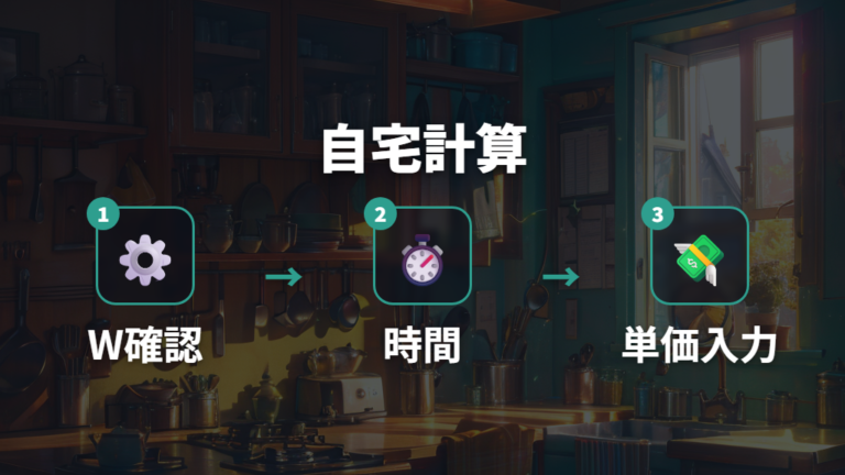 電気代の計算方法を自宅の電球に当てはめる