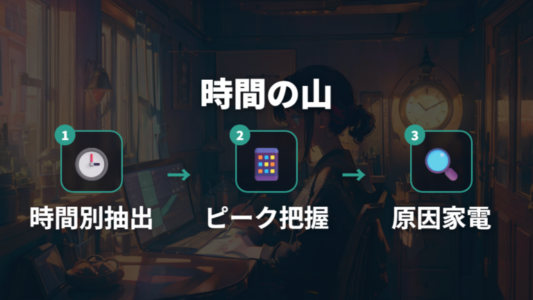 生活時間の変化で電気代が上がる理由を見える化する